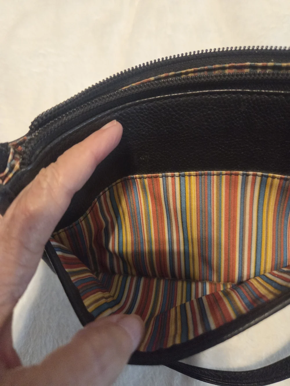 Harley-Davidson Black Leather Crossbody